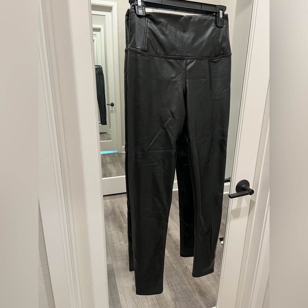 Pleather leggings